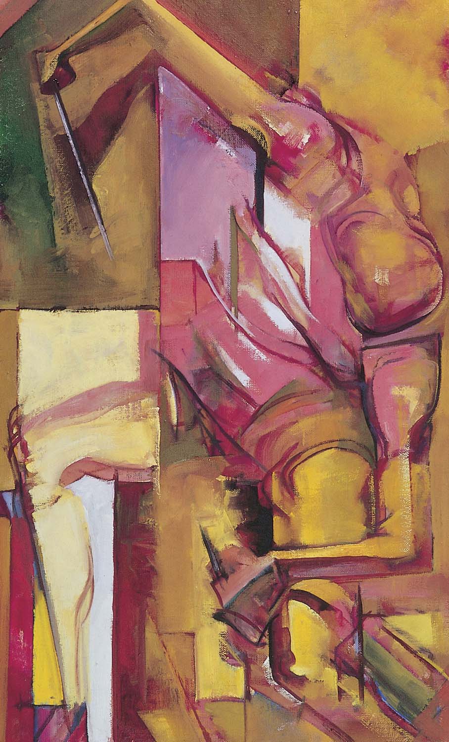 1997 Szonettregeny -1 30 x 60 olaj vászon
