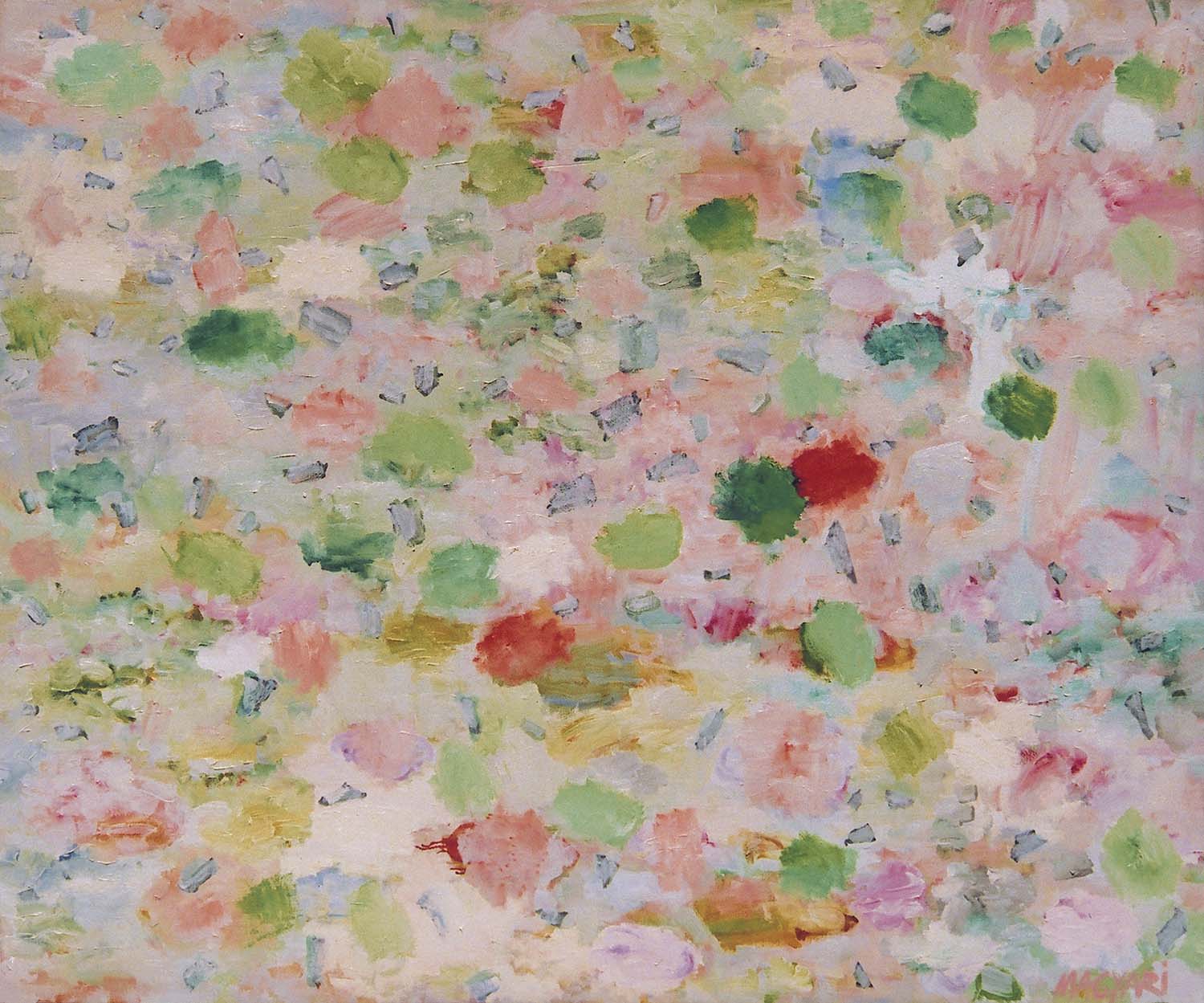 1999 Leveg- 3  (szeretettel Egry Józsefnek) 128 x154 olaj vászon