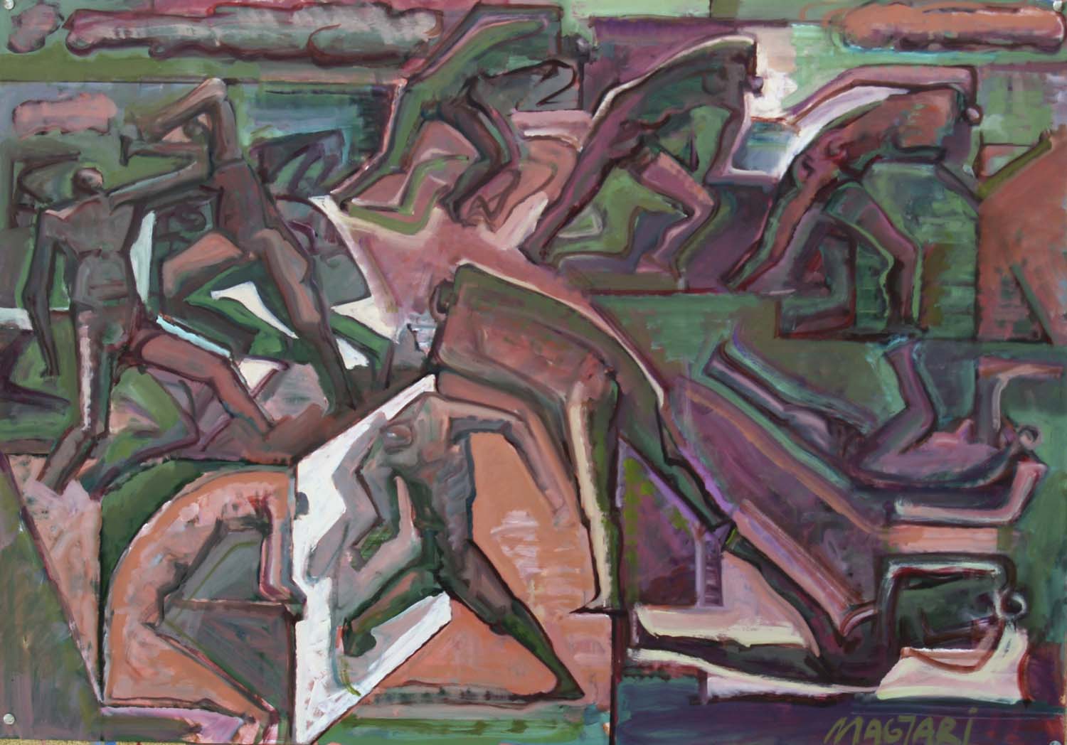 2009 Metafizika  - 3  70 x100 olaj papír