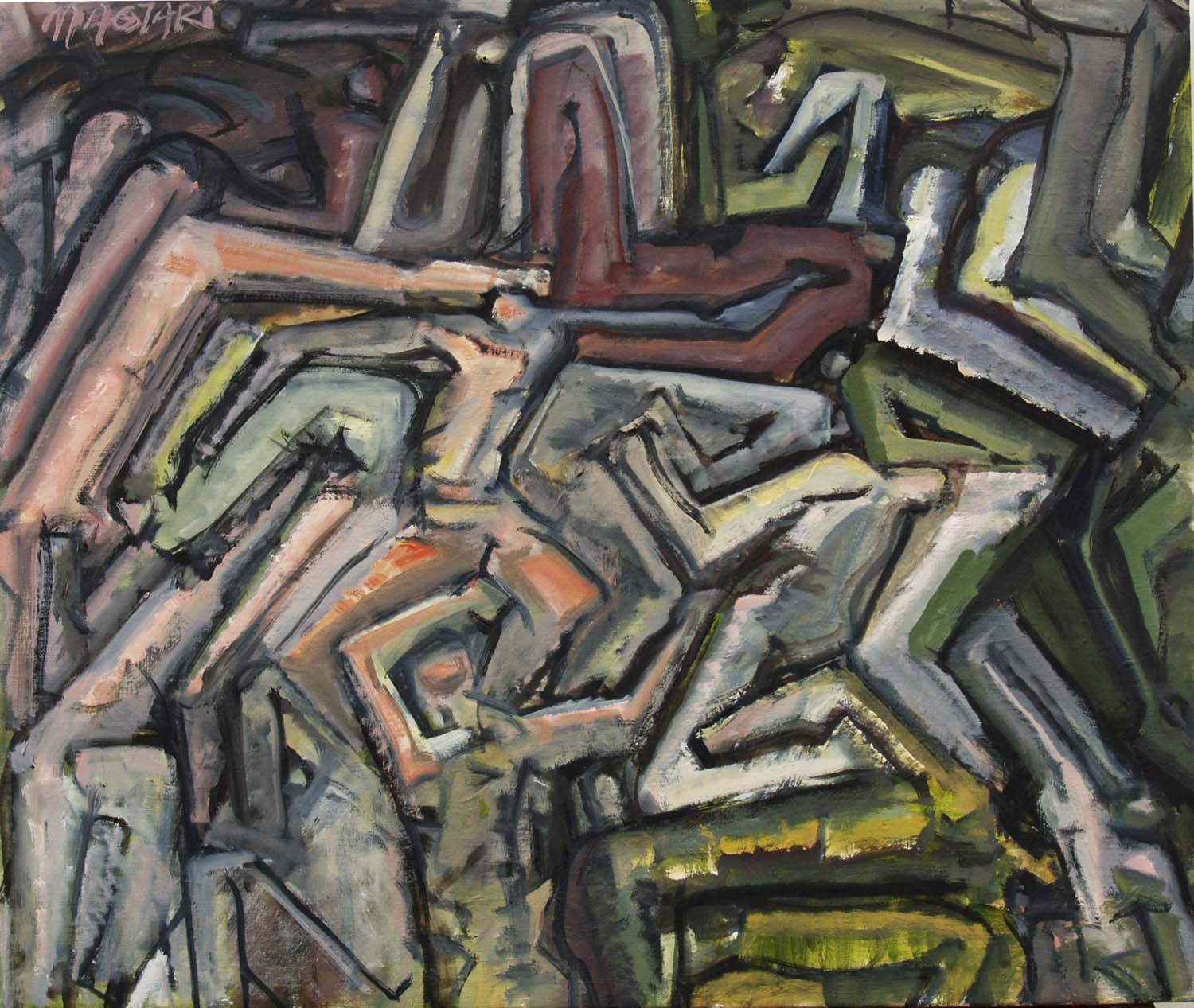 2012 Purgatorium 60x6,5 olaj vászon