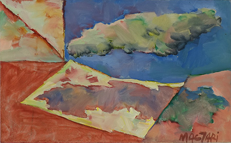 2012 Felhő árnyéka -3  22 x 35 olaj farost