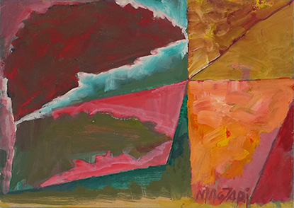 2012 Felhő árnyéka - 5 23.5 x 33 olaj farost
