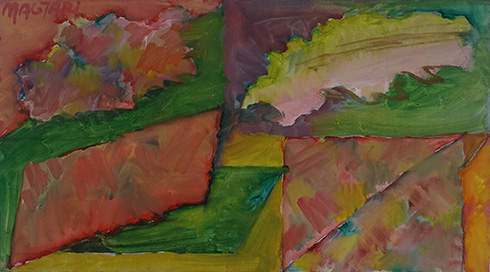 2012 Felhő árnyéka - 8 22.5 x 40 olaj farost