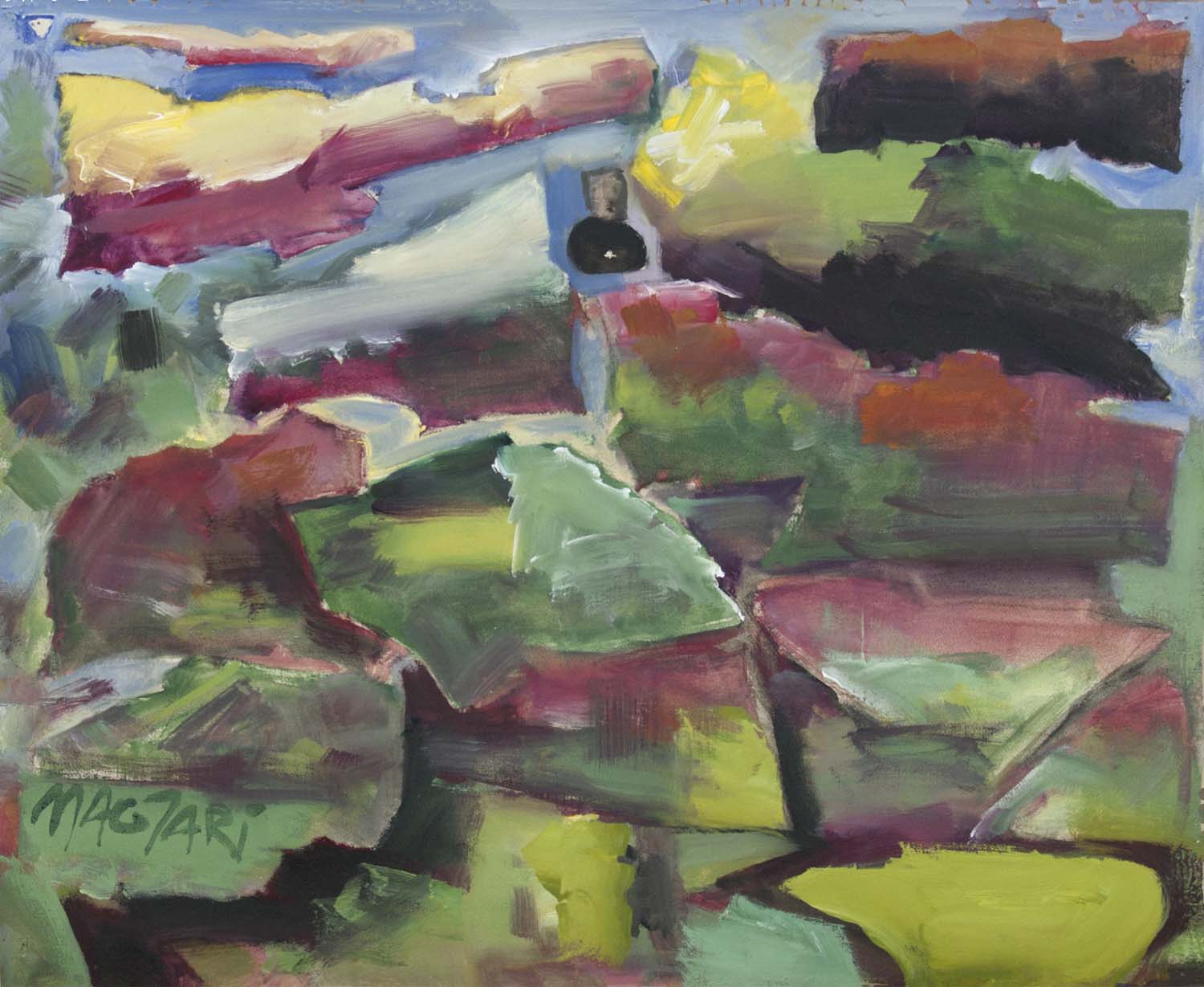 2013 Táj-2 32 x 39 olaj vászon
