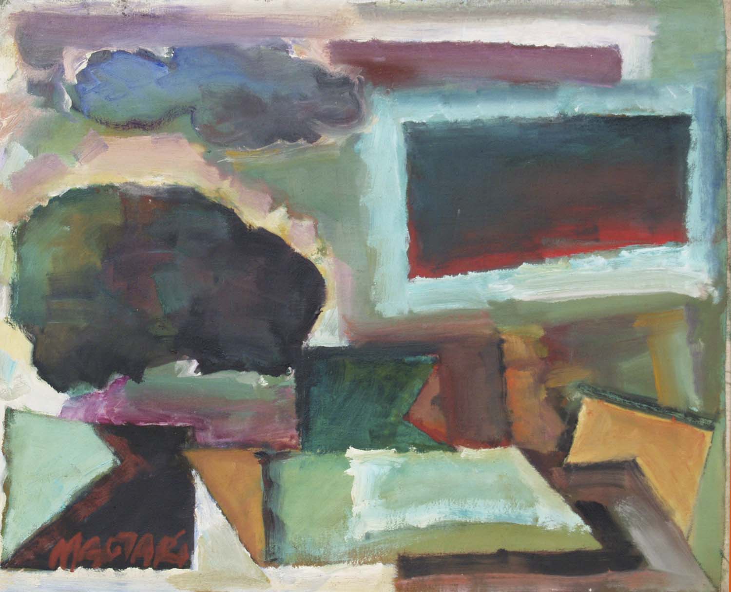 2013 Táj-1 32 x 39 olaj vászon