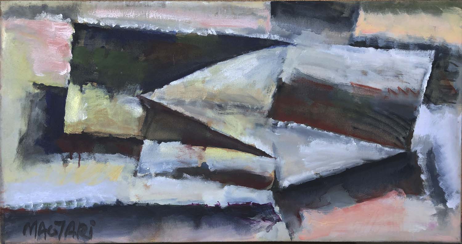 2014 Gyimesi  formák -1  34 X 65 olaj vászon