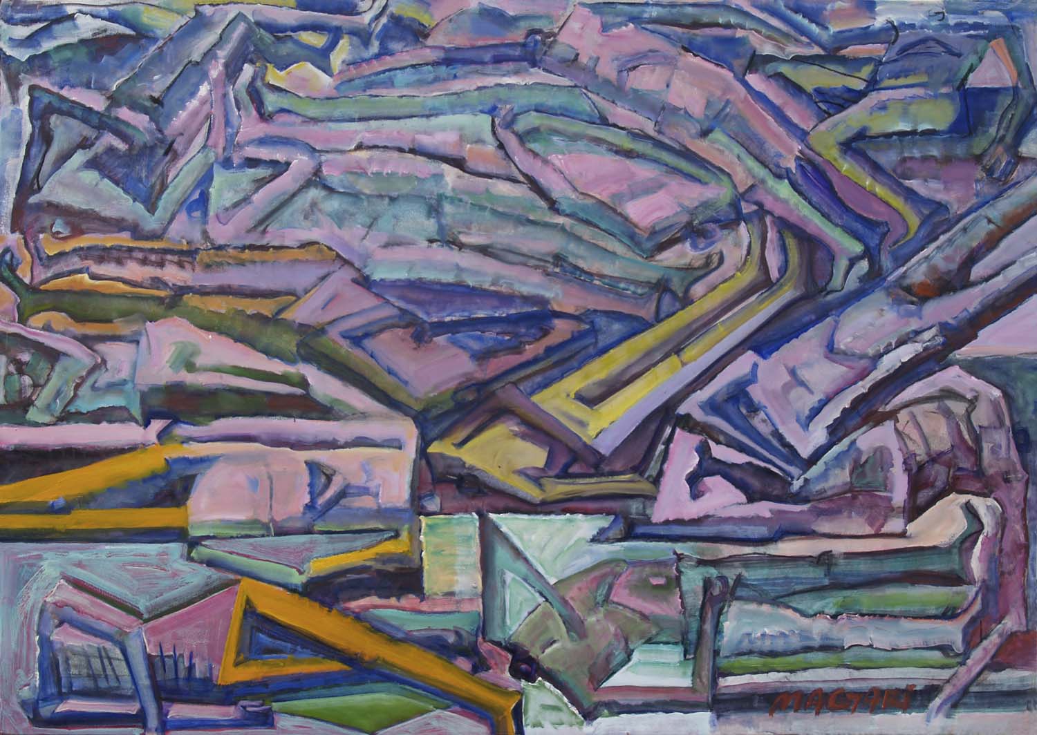 2018 Szülőföld - 3   78 x 110,5   olaj vászon